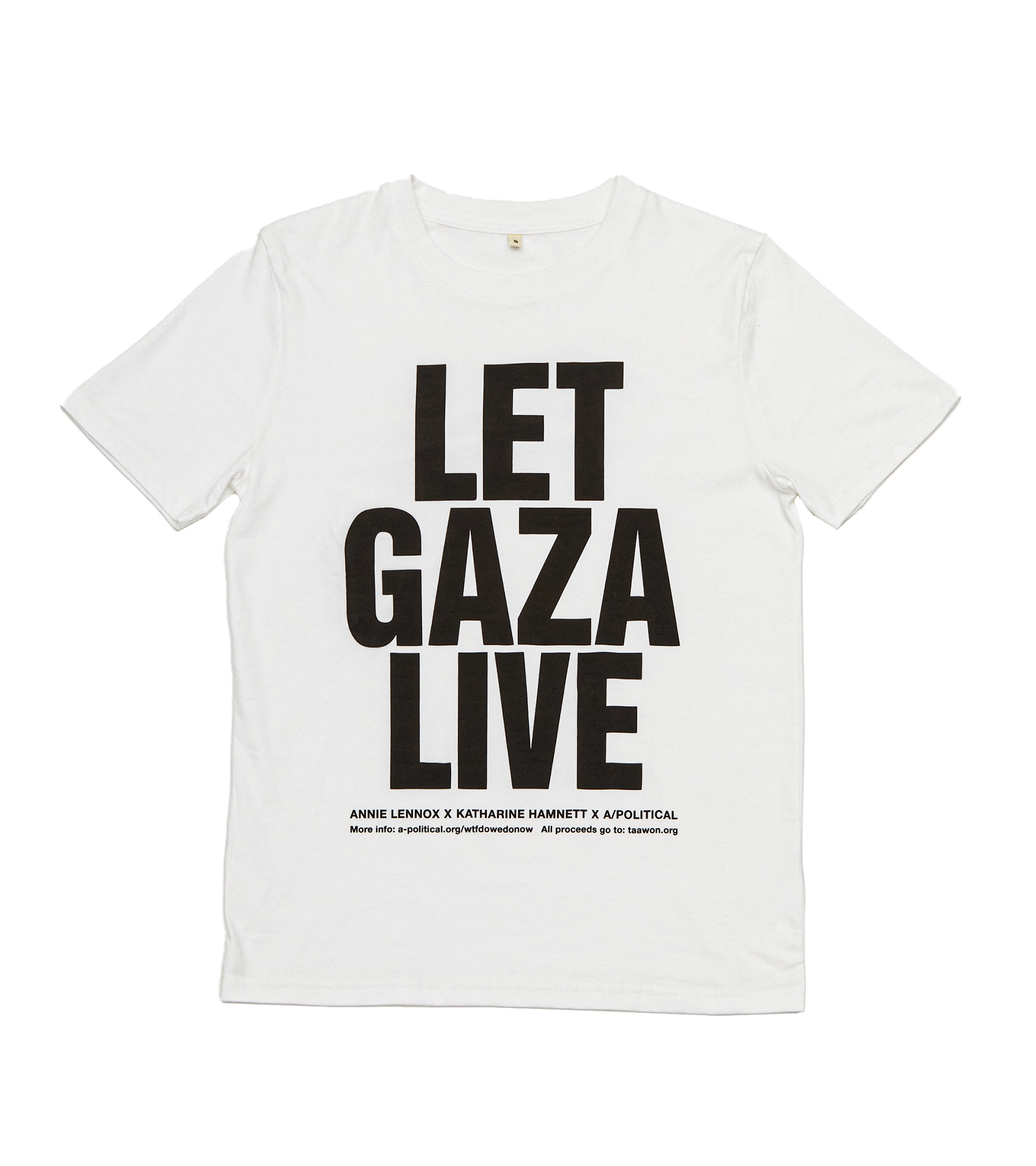 KATHARINE HAMNETT | LET GAZA LIVE