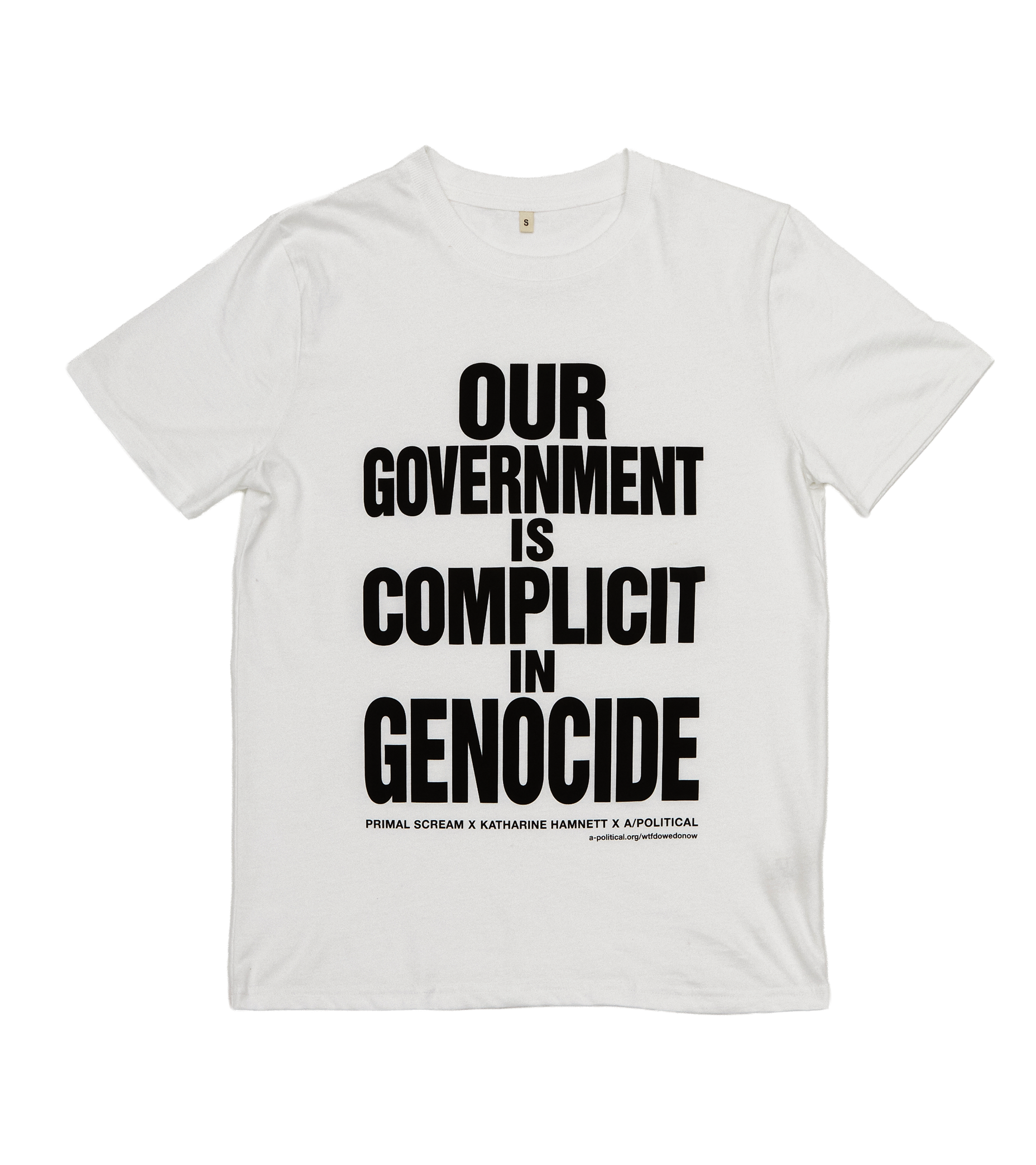 KATHARINE HAMNETT | OUR GOVERNMENT IS COMPLICIT IN GENOCIDE